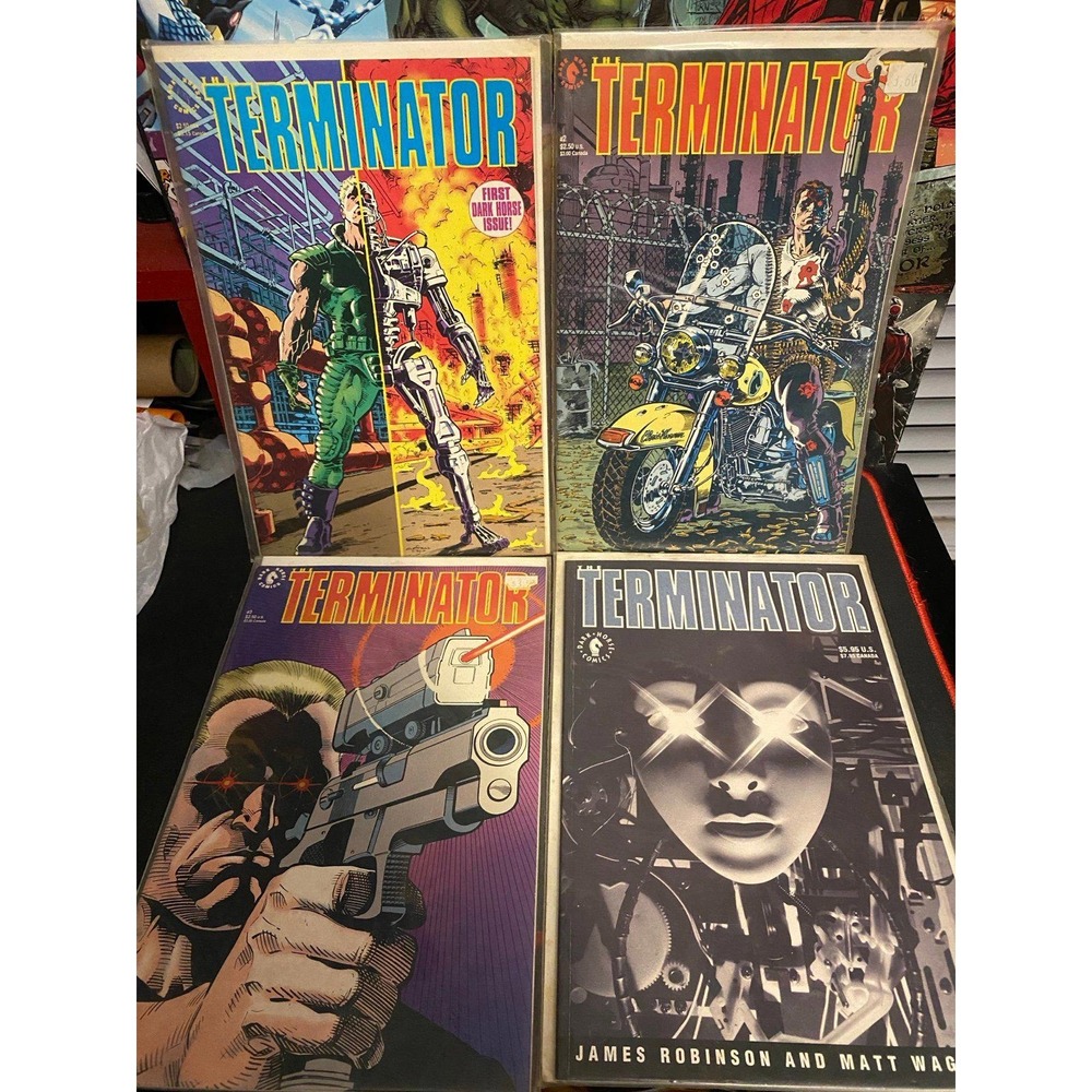 Dark Horse Comics - Set of 4 The Terminator Comics